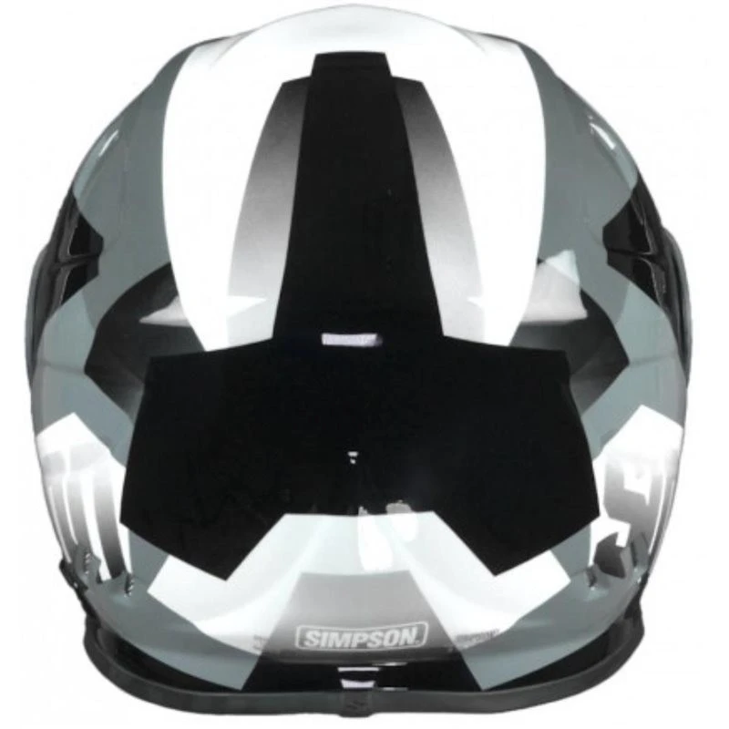 Casco Moto Integrale Simpson Venom Army Bianco Doppia Visiera 5 Casco Moto Integrale Simpson Venom Army Bianco Doppia Visiera - Image 5