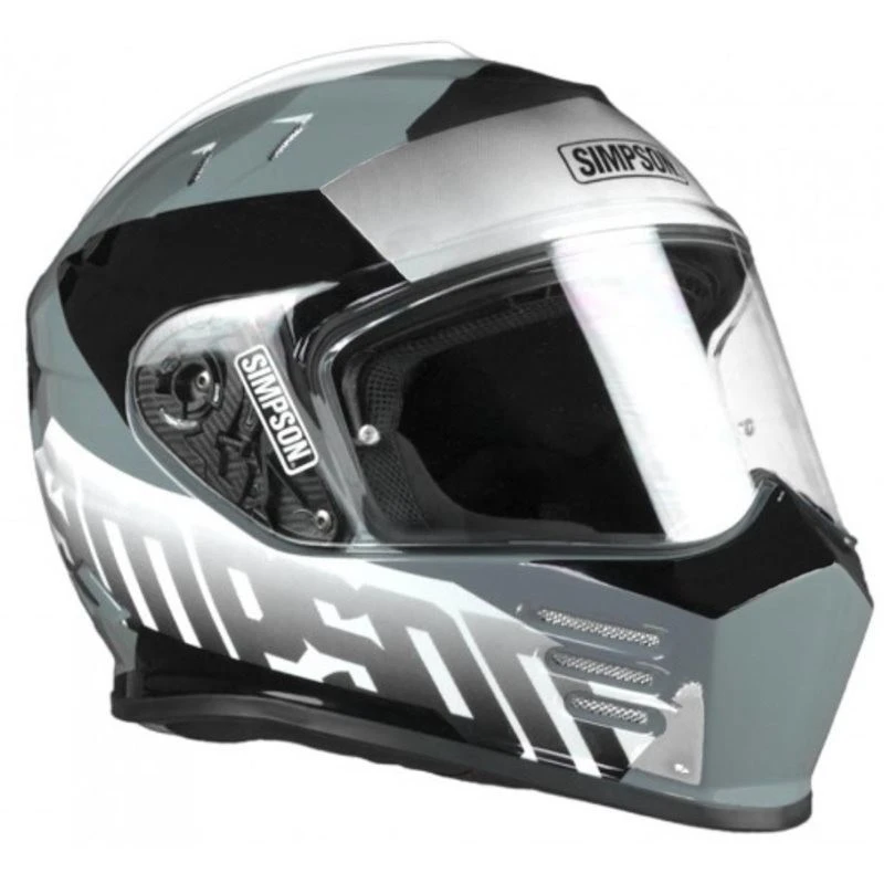 Casco Moto Integrale Simpson Venom Army Bianco Doppia Visiera 6 Casco Moto Integrale Simpson Venom Army Bianco Doppia Visiera - Image 6
