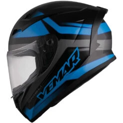 Casco Moto Integrale Vemar VH Ghibli Base Nero Blu