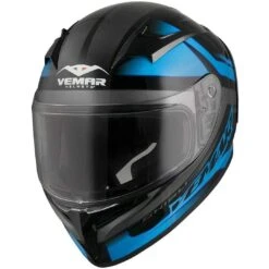 Casco Moto Integrale Vemar VH Ghibli Base Nero Blu -Dainese Italia casco moto integrale vemar vh ghibli base nero blu 105755 zoom