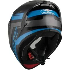 Casco Moto Integrale Vemar VH Ghibli Base Nero Blu -Dainese Italia casco moto integrale vemar vh ghibli base nero blu 105756 zoom