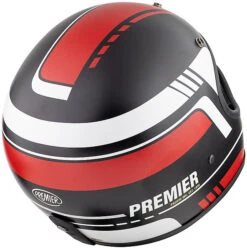 Premier® Casco Moto Integrale Vintage Premier MX BL92 BM Nero Rosso Opaco -Dainese Italia casco moto integrale vintage premier mx bl92 bm nero rosso opaco 90906 zoom