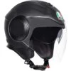 Casco Moto Jet AGV ORBYT Mono Nero Opaco