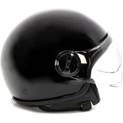 Casco Moto Jet Bhr 835 Special Nero Metallizzato