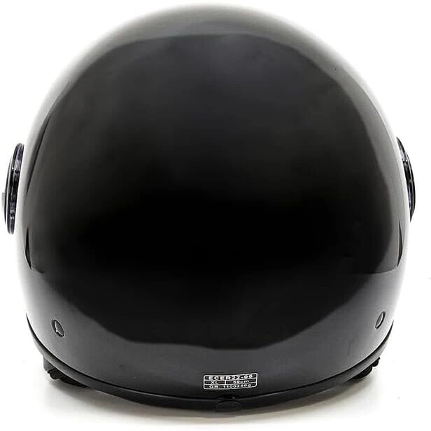 Casco Moto Jet Bhr 835 Special Nero Metallizzato 2 Casco Moto Jet Bhr 835 Special Nero Metallizzato - Image 2