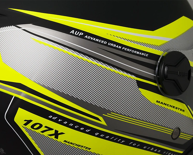 Casco Moto Jet CGM Con Visiera Lunga 107X Manchester Nero Opaco Giallo 5 Casco Moto Jet CGM Con Visiera Lunga 107X Manchester Nero Opaco Giallo - Image 5