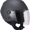 Casco Moto Jet CGM Modello 107a FLORENCE MONO Visiera Lunga Antracite Satinato