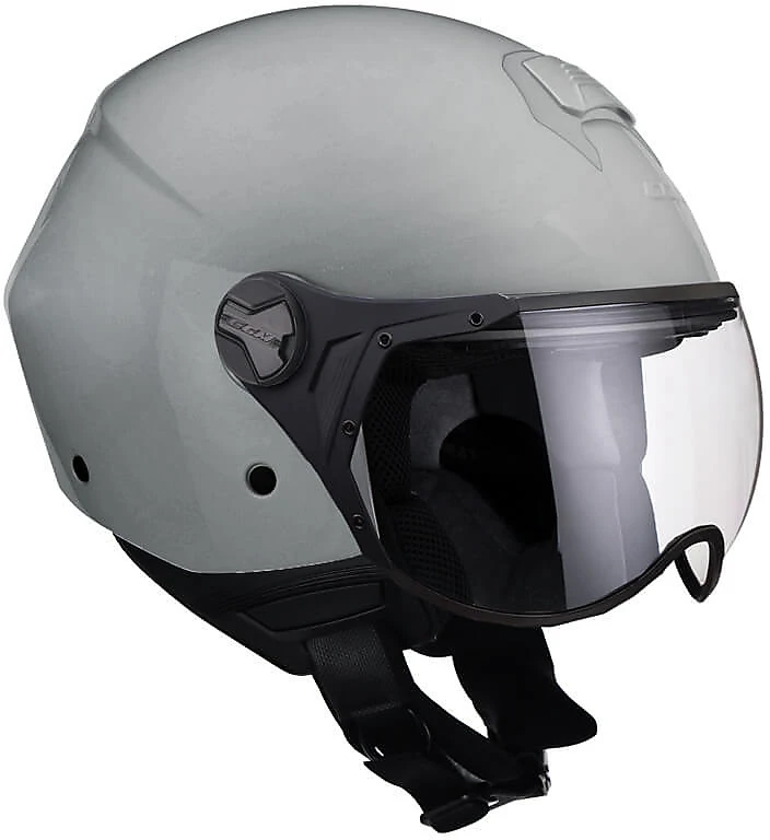 Casco Moto Jet CGM Modello 107a FLORENCE MONO Visiera Sagomata Argento 1 Casco Moto Jet CGM Modello 107a FLORENCE MONO Visiera Sagomata Argento