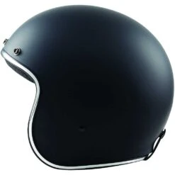 Casco Moto Jet Custom Bhr 811 Nero Opaco A