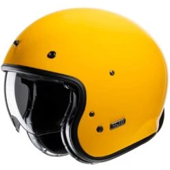 Casco Moto Jet Custom Hjc V31 Deep Giallo