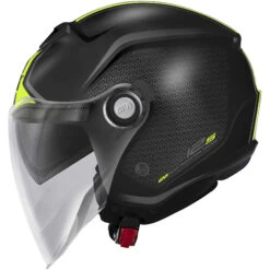 Casco Moto Jet Givi 12.5F GRAPHIC TOUCH Nero Opaco Giallo -Dainese Italia casco moto jet givi 12 5f graphic touch nero opaco giallo 210002 zoom