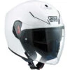 Casco Moto Jet In Fibra Agv K-5 JET MONO Bianco Perlato