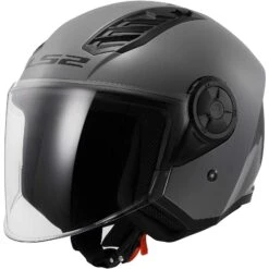 Casco Moto Jet Ls2 OF616 AIRFLOW 2 SOLID Nardo Grey