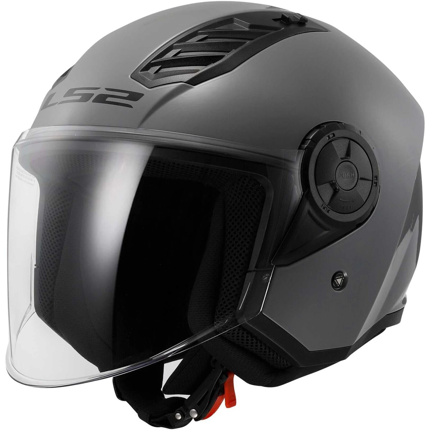 Casco Moto Jet Ls2 OF616 AIRFLOW 2 SOLID Nardo Grey 1 Casco Moto Jet Ls2 OF616 AIRFLOW 2 SOLID Nardo Grey