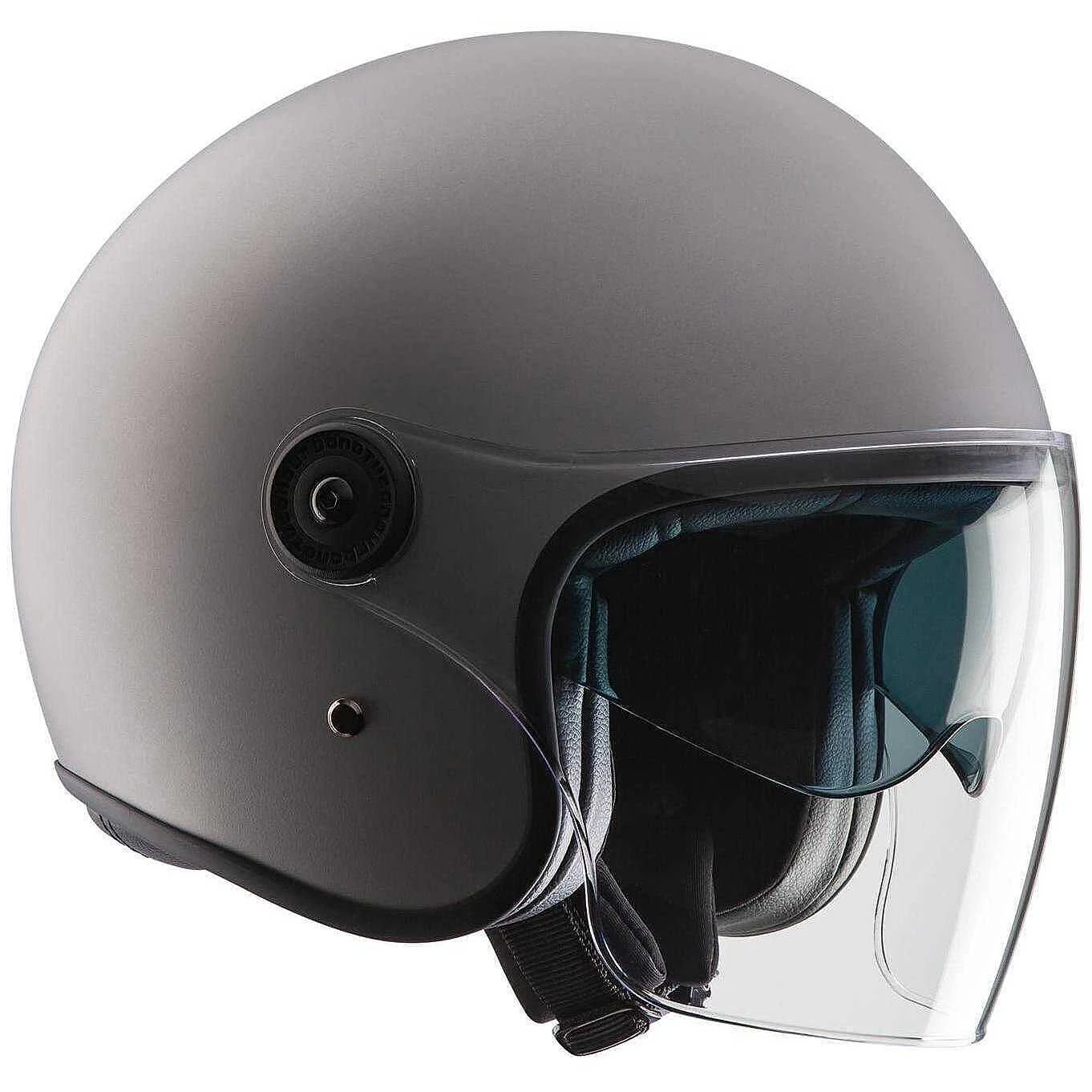 Casco Moto Jet Tucano Urbano EL FAST In Fibra Grigio Moondust Opaco 1 Casco Moto Jet Tucano Urbano EL FAST In Fibra Grigio Moondust Opaco