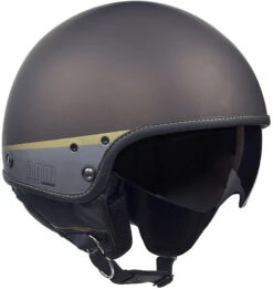 Casco Moto Jet Vintage CGM 105G GRANADA Marrone Opaco