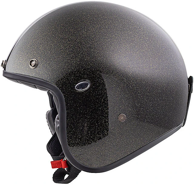 Premier® Casco Moto Jet Vintage In Fibra Premier LE PETIT CLASSIC EVO U9 GLITTER GOLD 2 Premier® Casco Moto Jet Vintage In Fibra Premier LE PETIT CLASSIC EVO U9 GLITTER GOLD - Image 2