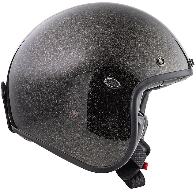 Premier® Casco Moto Jet Vintage In Fibra Premier LE PETIT CLASSIC EVO U9 GLITTER GOLD 3 Premier® Casco Moto Jet Vintage In Fibra Premier LE PETIT CLASSIC EVO U9 GLITTER GOLD - Image 3