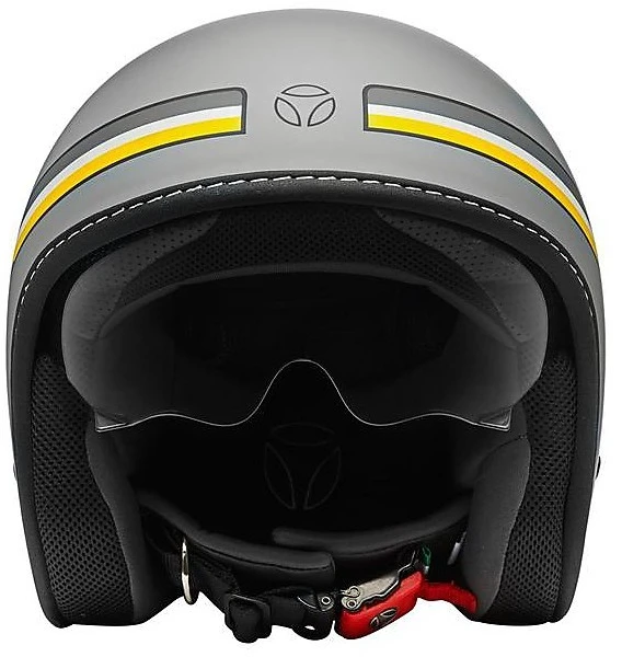 Casco Moto Jet Vintage Momo Design EAGLE Vintage Titanio Opaco 2 Casco Moto Jet Vintage Momo Design EAGLE Vintage Titanio Opaco - Image 2