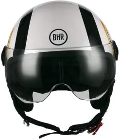 Casco Moto Jet Visiera Bombata BHR 801 Cool Linea A Arancio -Dainese Italia casco moto jet visiera bombata bhr 801 cool linea a arancio 95402 zoom