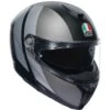 Casco Moto Modulare Agv SPORTMODULAR OVERLAY Opaco Double Grigio