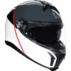 Casco Moto Modulare Agv TOURMODULAR BALANCE Bianco Grigio Rosso