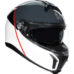 Casco Moto Modulare Agv TOURMODULAR BALANCE Bianco Grigio Rosso