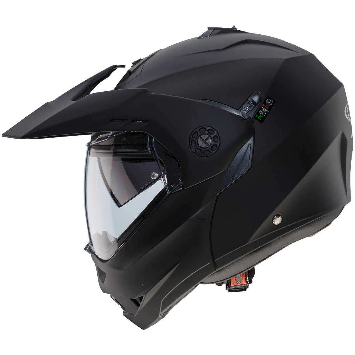 Casco Moto Modulare Caberg Modello Tourmax Nero Opaco 3 Casco Moto Modulare Caberg Modello Tourmax Nero Opaco - Image 3