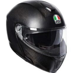 Casco Moto Modulare In Carbonio AGV Sportmodular Mono Carbonio Opaco