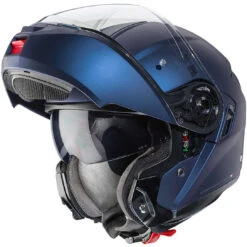 Casco Moto Modulare In Fibra Caberg LEVO Blu Yamaha Omologato P/J