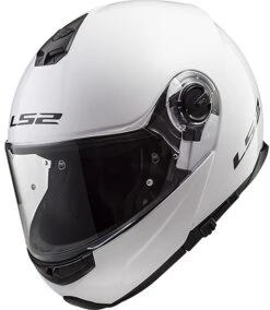 Casco Moto Modulare LS2 Doppia Visiera FF325 Strobe Bianco Lucido -Dainese Italia casco moto modulare ls2 doppia visiera ff325 strobe bianco lucido 86194 zoom