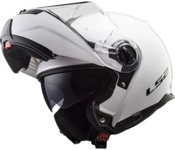 Casco Moto Modulare LS2 Doppia Visiera FF325 Strobe Bianco Lucido -Dainese Italia casco moto modulare ls2 doppia visiera ff325 strobe bianco lucido 86198 zoom