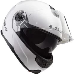 Casco Moto Modulare LS2 Doppia Visiera FF325 Strobe Bianco Lucido -Dainese Italia casco moto modulare ls2 doppia visiera ff325 strobe bianco lucido 86201 zoom