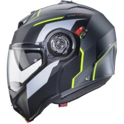 Casco Moto Modulare Omologato P/J Caberg DUKE EVO MOVE Grigio Opaco Nero Giallo Fluo 6 Casco Moto Modulare Omologato P/J Caberg DUKE EVO MOVE Grigio Opaco Nero Giallo Fluo -Dainese Italia casco moto modulare omologato p j caberg duke evo move grigio opaco nero giallo fluo 204031 zoom