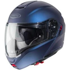 Casco Moto Modulare Omologato P/J Caberg LEVO X Opaco Blu Yama