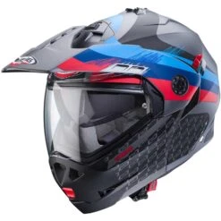 Casco Moto Modulare Omologato P/J Caberg TOURMAX X SARABE Grigio Opaco Nero Colore Bmw