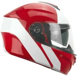 Casco Moto Modulare Omologazione P/J CGM 508s BERLINO Rosso Bianco