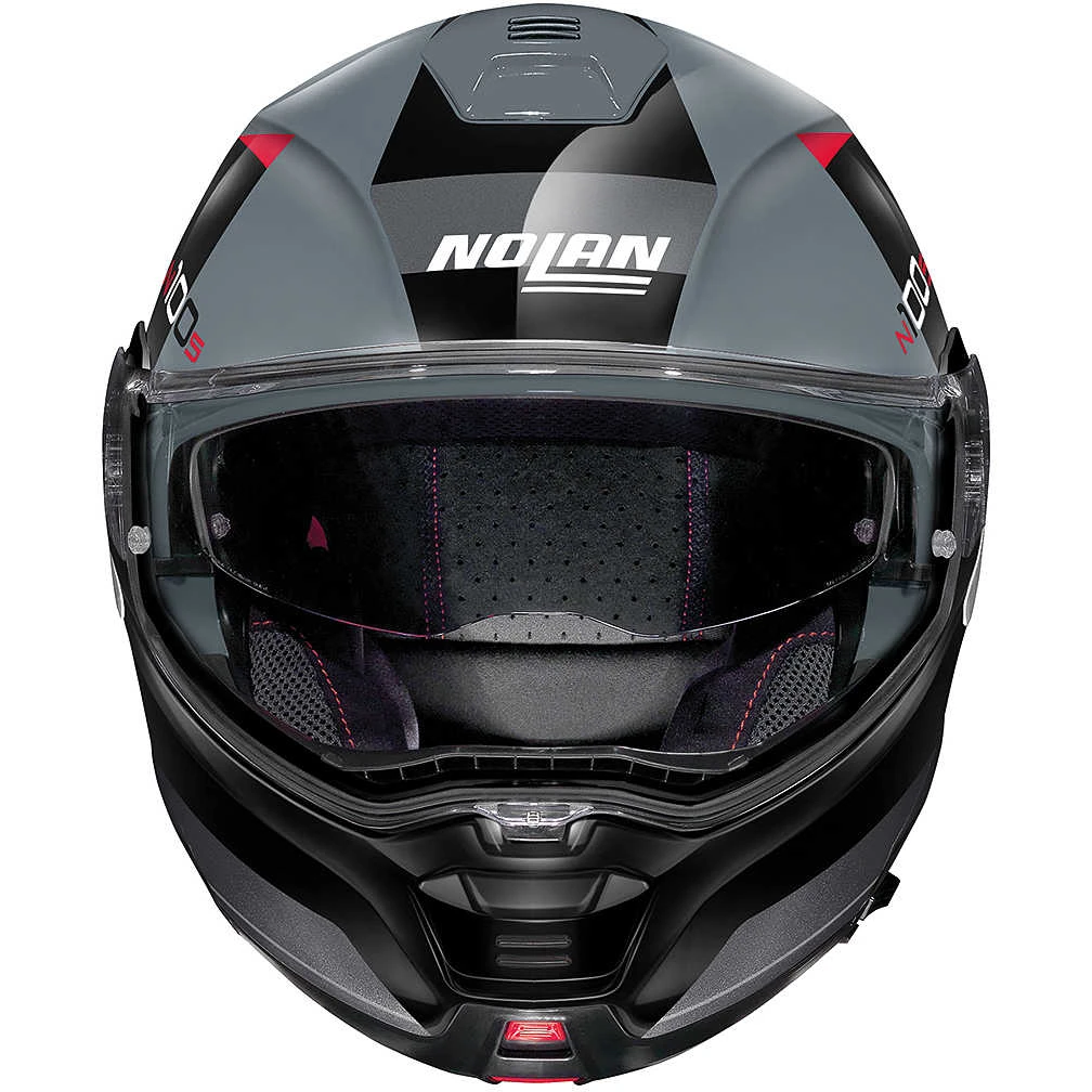 Casco Moto Modulare Omologazione P/J Nolan N100.5 HILLTOP N-Com 064 Slate Grey 4 Casco Moto Modulare Omologazione P/J Nolan N100.5 HILLTOP N-Com 064 Slate Grey - Image 4