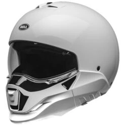 Casco Moto Modulare P/J BELL BROOZER DUPLET Bianco