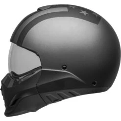 Casco Moto Modulare P/J Bell BROOZER FREE RIDE Grigio Nero Opaco -Dainese Italia casco moto modulare p j bell broozer free ride grigio nero opaco 141833 zoom