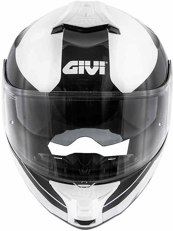 Casco Moto Modulare P/J Givi X.21 CHALLENGER GLOBE Nero Bianco Lucido 5 Casco Moto Modulare P/J Givi X.21 CHALLENGER GLOBE Nero Bianco Lucido - Image 5