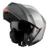 Casco Moto Modulare P/J Mt Helmet GENESIS SV S Solid A12 Grigio Lucido
