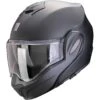 Casco Moto Modulare P/J Scorpion EXO-TECH EVO PRO SOLID Nero Perla Opaco