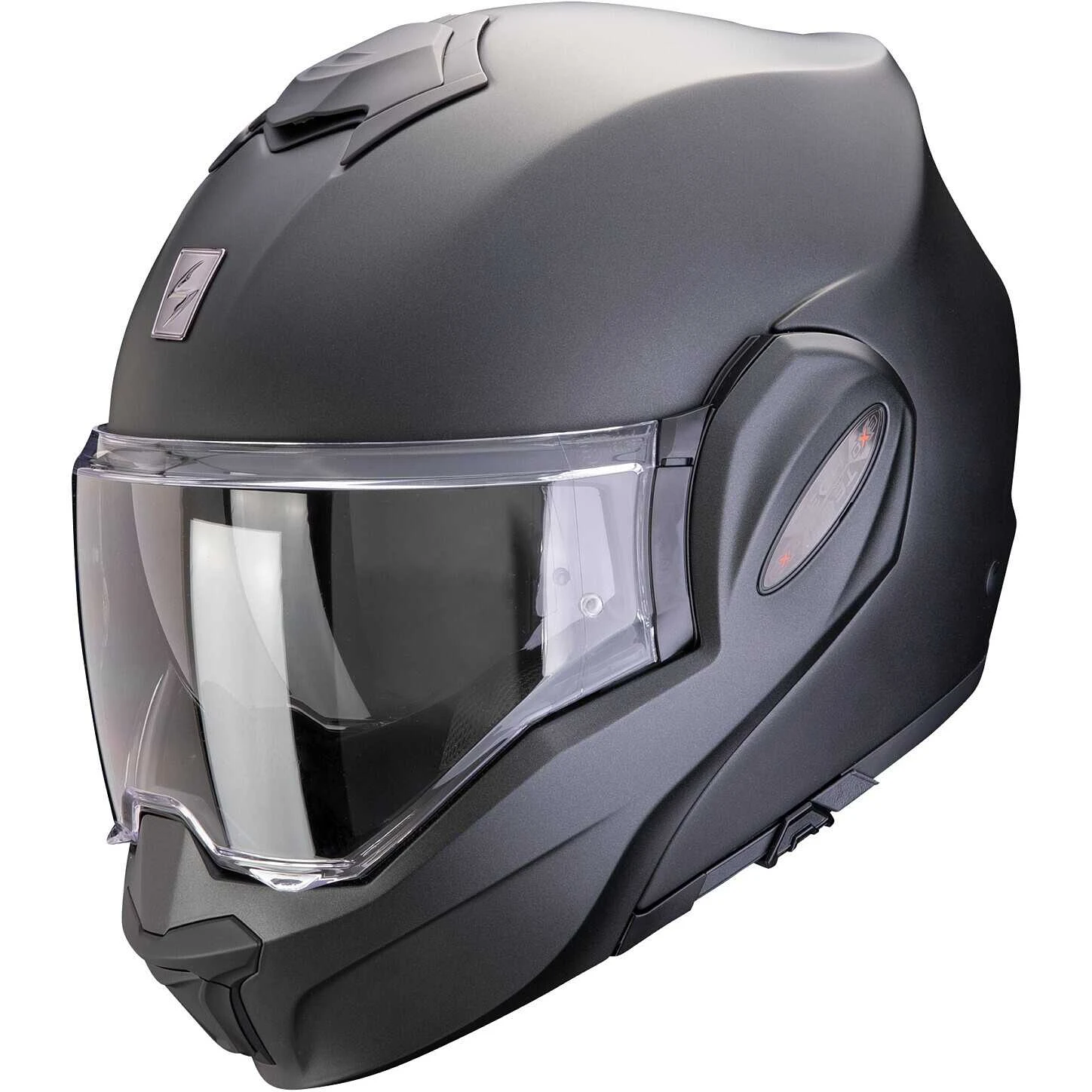Casco Moto Modulare P/J Scorpion EXO-TECH EVO PRO SOLID Nero Perla Opaco 1 Casco Moto Modulare P/J Scorpion EXO-TECH EVO PRO SOLID Nero Perla Opaco