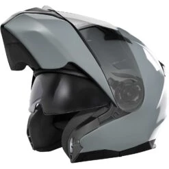 Casco Moto Modulare P/J Stormer SPARK Nardo Grigio Lucido