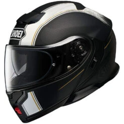 Casco Moto Modulare Shoei Neotec 3 Satori TC-5 Nero Opaco Bianco