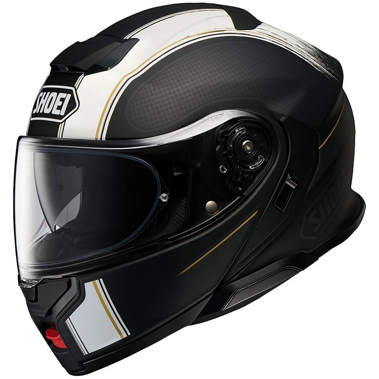 Casco Moto Modulare Shoei Neotec 3 Satori TC-5 Nero Opaco Bianco 1 Casco Moto Modulare Shoei Neotec 3 Satori TC-5 Nero Opaco Bianco