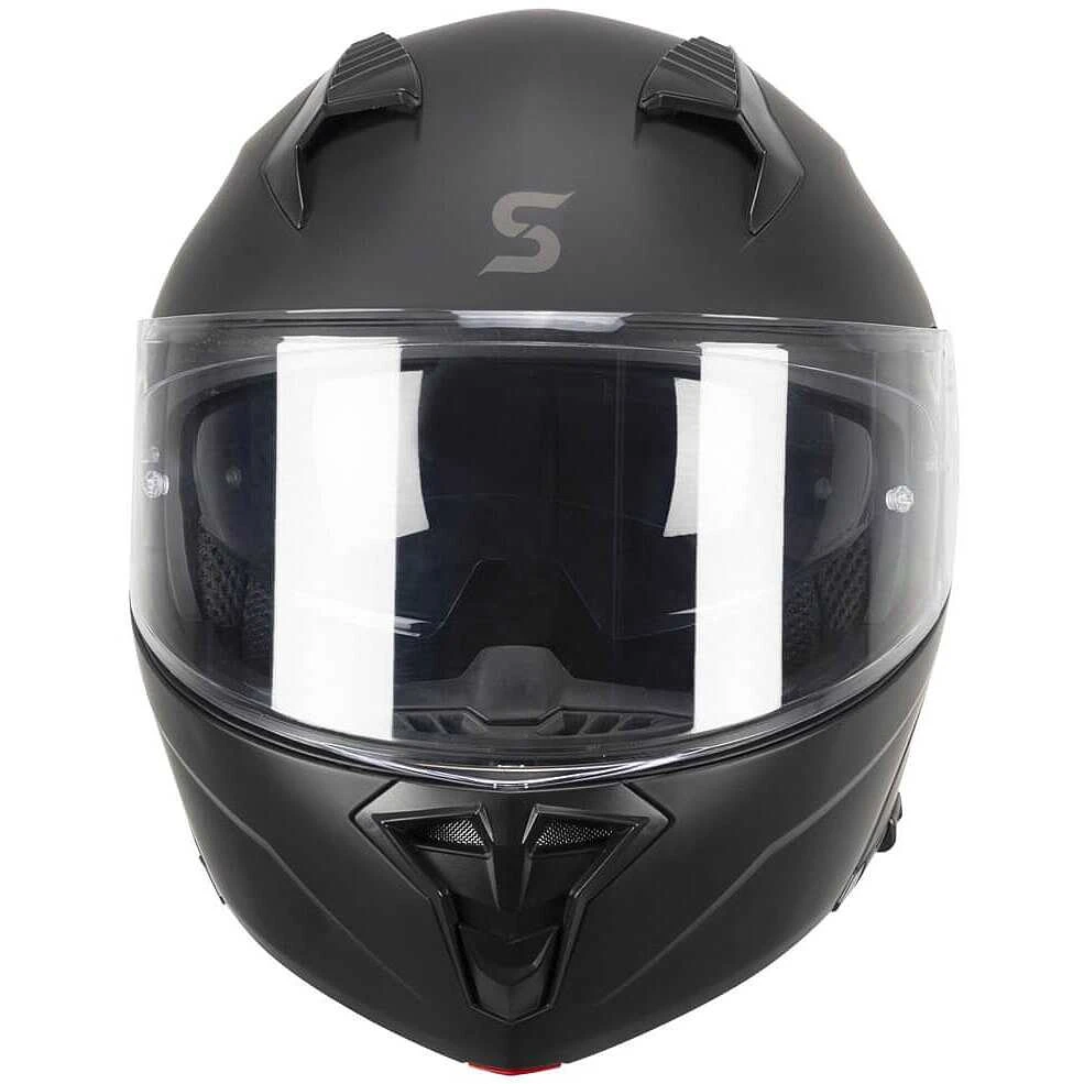 Casco Moto Modulare Ska-P 5THA FALCON MONO Nero Opaco 2 Casco Moto Modulare Ska-P 5THA FALCON MONO Nero Opaco - Image 2