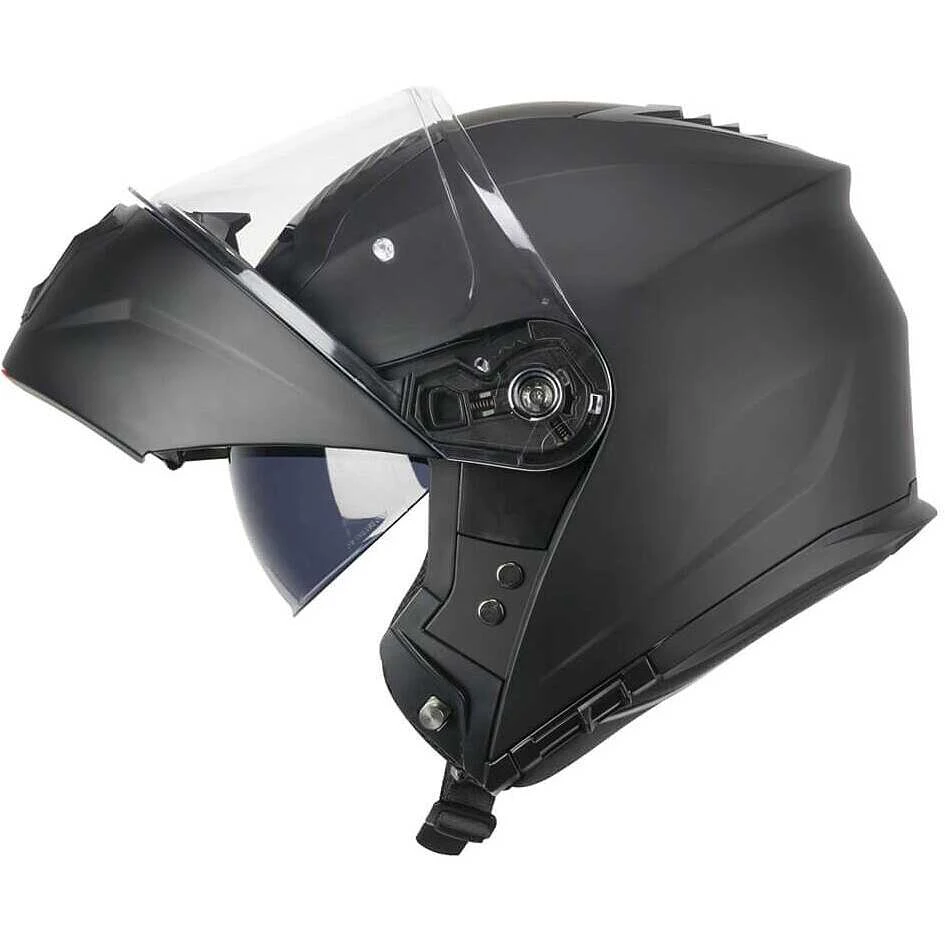 Casco Moto Modulare Ska-P 5THA FALCON MONO Nero Opaco 3 Casco Moto Modulare Ska-P 5THA FALCON MONO Nero Opaco - Image 3