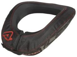 Collare Moto Cross Enduro Acerbis X-Round Bambino Nero Rosso